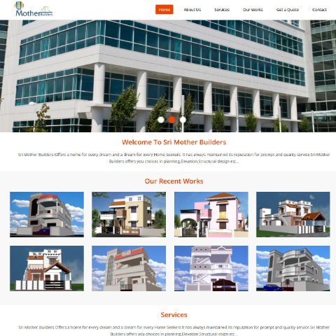 Best Construction Company in Pondicherry - http://www.srimotherbuilders.com