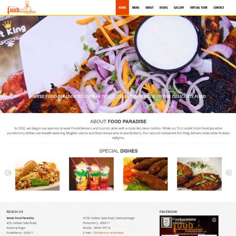 Multicuisine Restaurant, India - http://www.foodparadaise.com