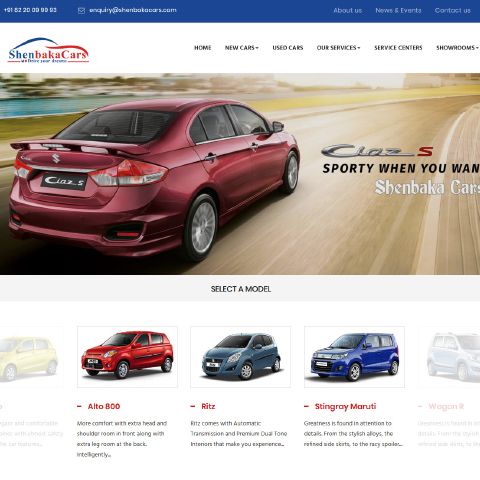 Maruti Suzuki Car dealer - http://www.shenbakacars.com