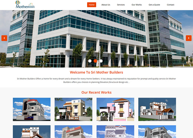 Best Construction Company in Pondicherry - http://www.srimotherbuilders.com