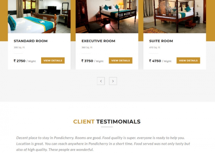 Heritage hotel at Auroville - http://www.lataara.com